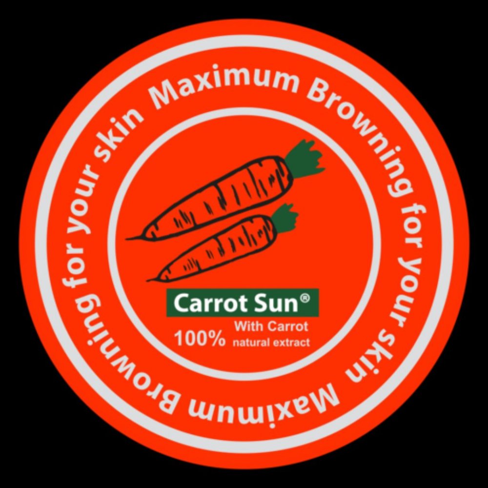 Carrot Cream - 350ml - Natural Sun Tanning Cream